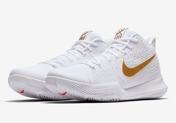 Nike Kyrie 3 kids White Gold