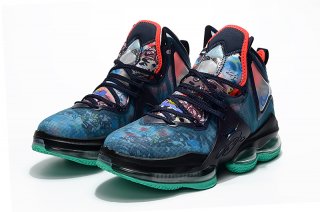 Nike LeBron 19 womens Blue fast food