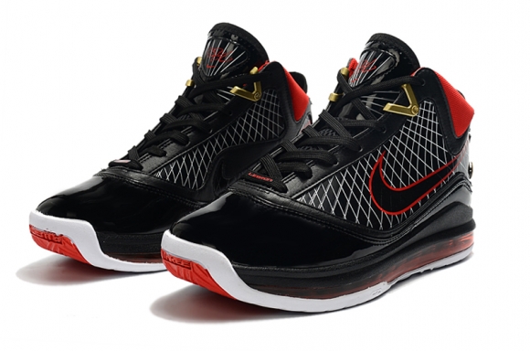 Nike LeBron 7 Black white red