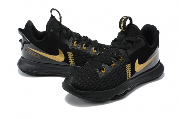 Nike LeBron Witness 5 Black Gold