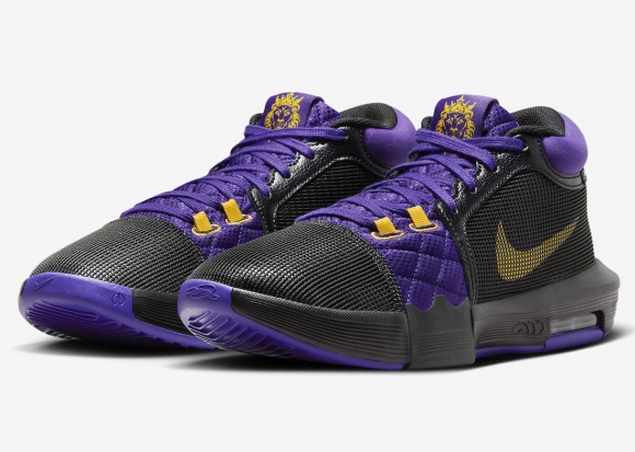 Nike LeBron Witness 8 kids Lakers